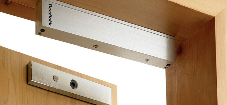 Magnetic lock installation Cypress